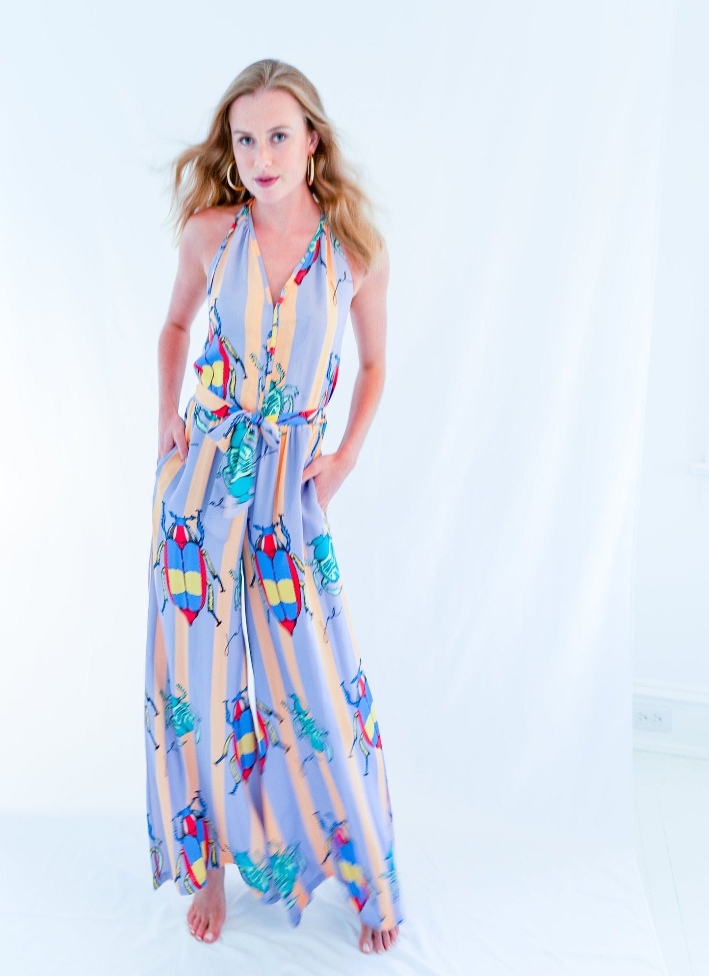 The Joe Pantsuit in Beetle Bug Lavender